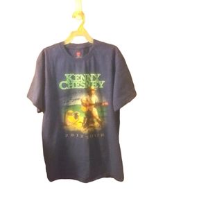 Kenny Chesney Unisex Navy Blue 2012 Tour Concert Tee Size: M